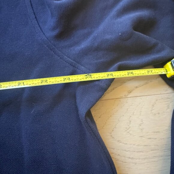 NWT Men's Full Zip Knit Sweater Banana Republic, Navy Blue XL TALL - Picture 4 of 5